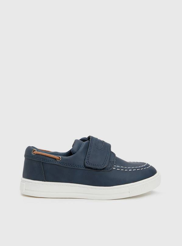 Buy Navy One Touch Boat Shoe 11 Infant Shoes Argos