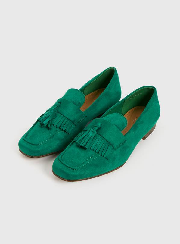 Buy Sole Comfort Green Tassel Loafer 5 Shoes Argos