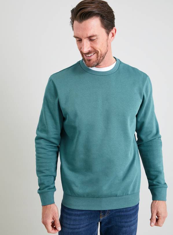 Buy Teal Crew Neck Sweatshirt M Sweatshirts and hoodies Argos