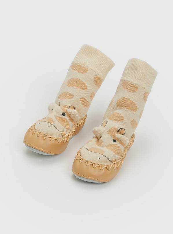 Baby moccasin hot sale slipper socks