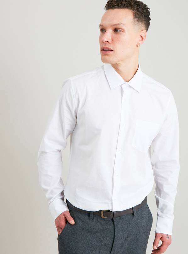 Mens white hotsell shirt sainsburys