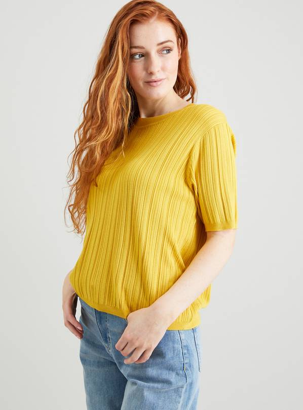 Sainsburys mustard cheap cardigan