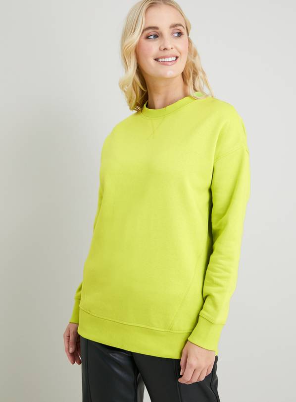Buy Lime Boyfriend Sweatshirt - XXL | Hoodies and sweatshirts | Argos