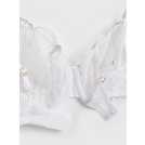 Buy A-GG Boudoir Collection White Scallop Lace Underwired Bra 36F | Bras |  Argos