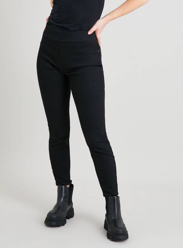 Buy PETITE Black Jeggings 16, Leggings