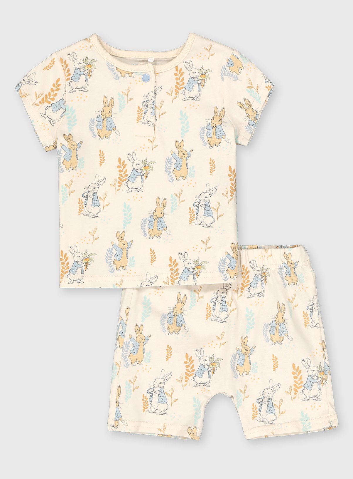 Blue Peter Rabbit Appliqué Wrap Top & Cosy Trousers Baby Set...