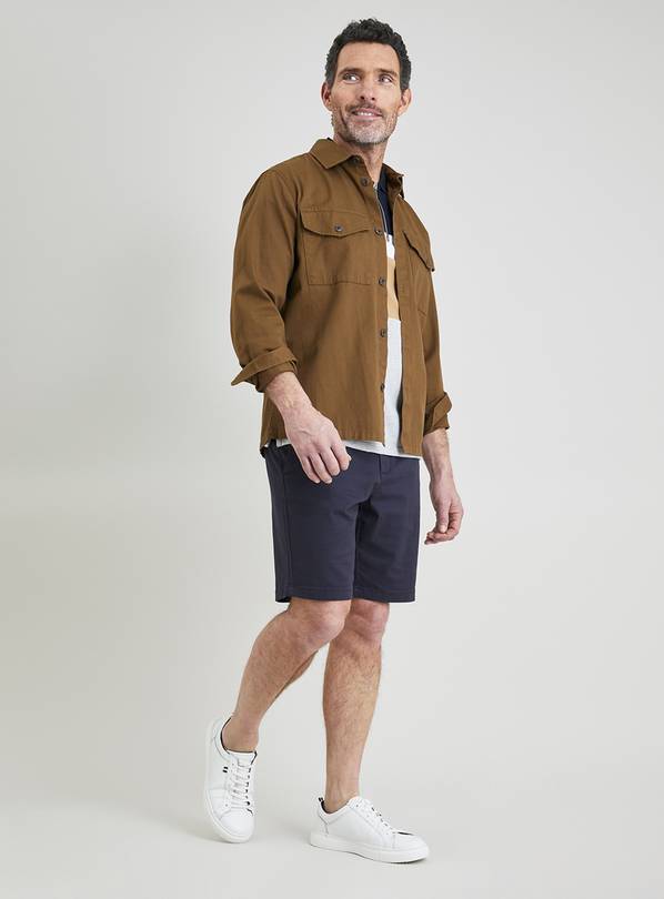 Navy Chino Shorts 32