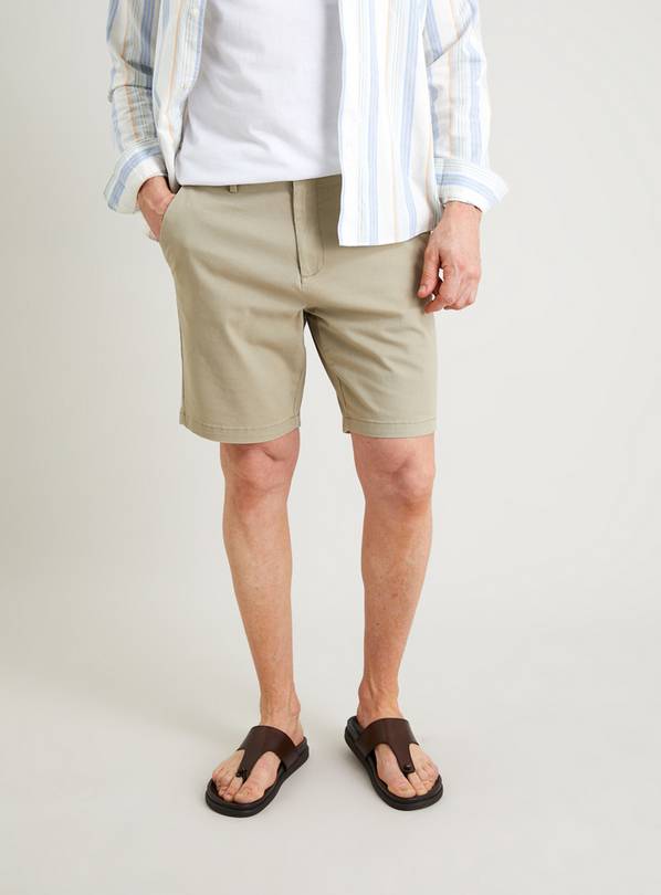 Stone Chino Shorts 34