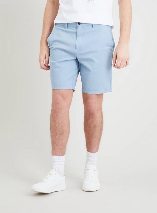 Buy Pale Blue Chino Shorts - 40 | Shorts | Argos