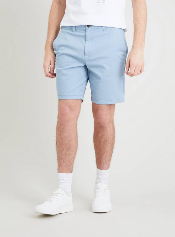 Pale blue hot sale shorts mens