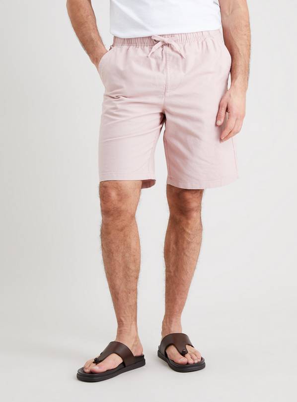 Mens cotton pull sales on shorts