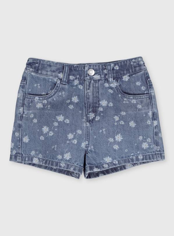 Buy Denim Daisy Print Shorts 10 Years Skirts And Shorts Argos