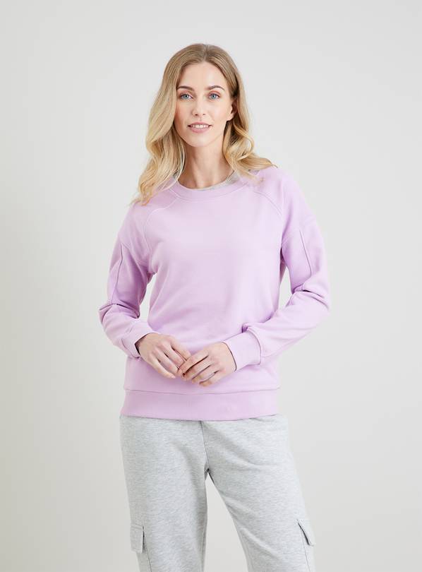 Lilac purple outlet sweatshirt