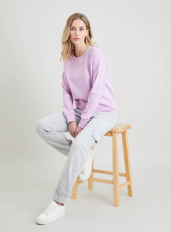 Lilac sweatshirt clearance womens