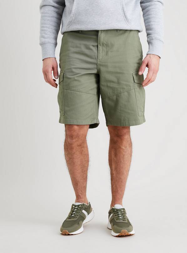 Buy Khaki Twill Cargo Shorts 42 Shorts Argos
