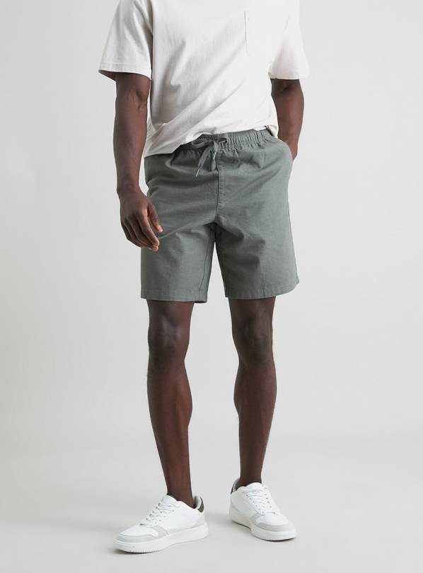 Buy Khaki Pull On Shorts - 40 | Shorts | Argos