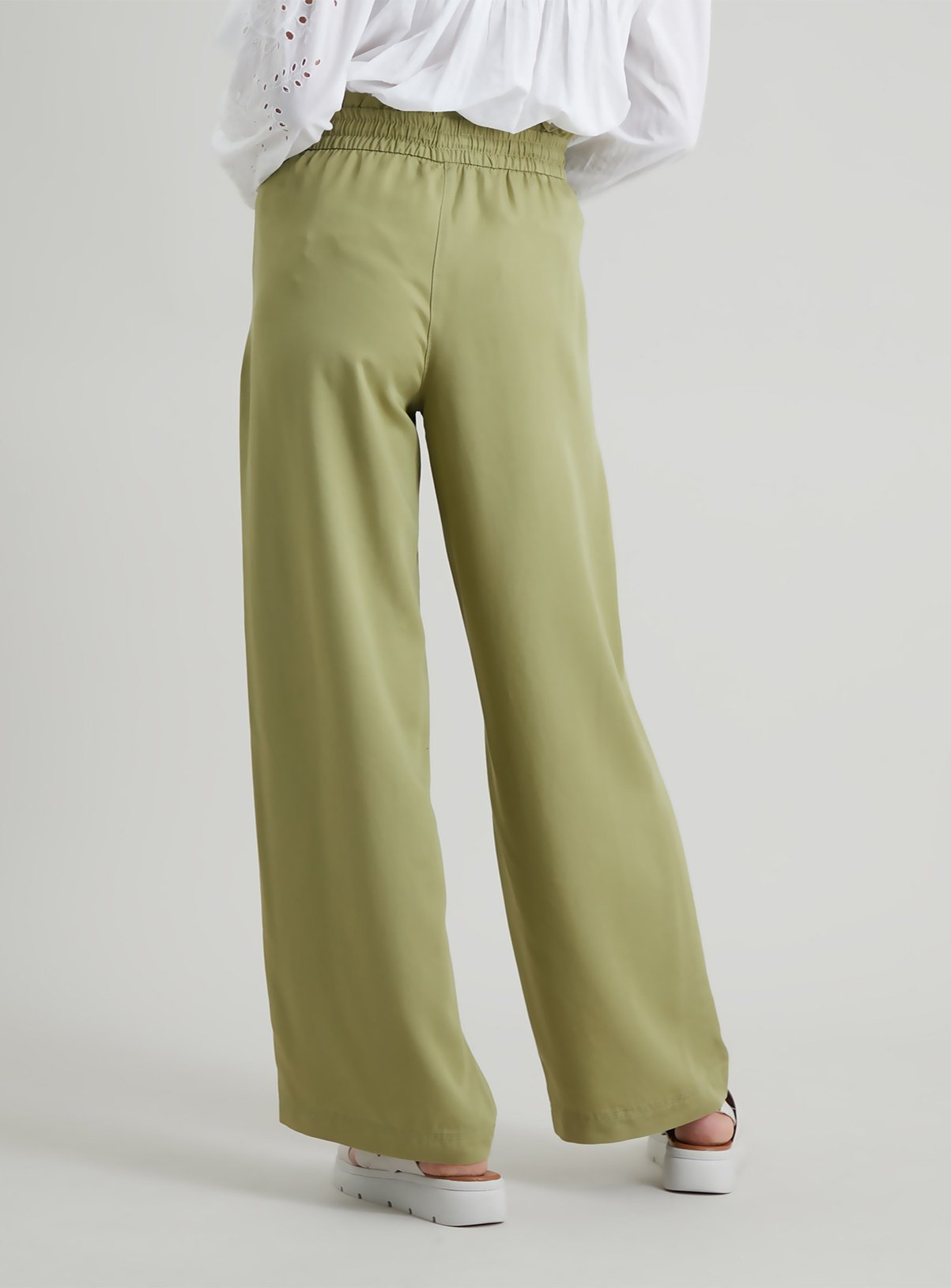 Khaki Trousers With TENCEL™ Lyocell 16L - Image 4 thumbnail