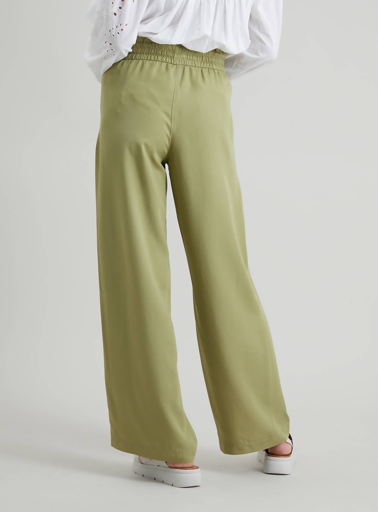 Khaki Trousers With TENCEL™ Lyocell 16L - Image 4