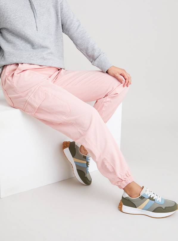 Pale outlet pink joggers