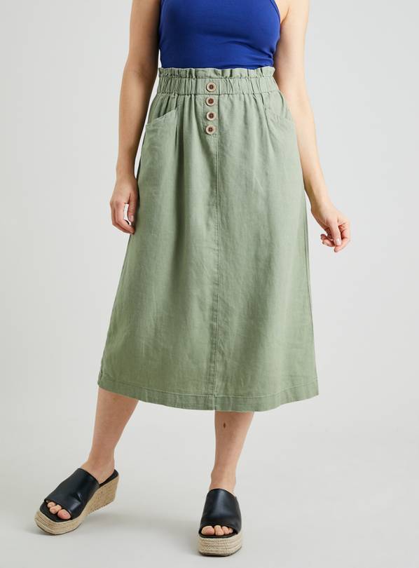 Linen 2025 rich skirt