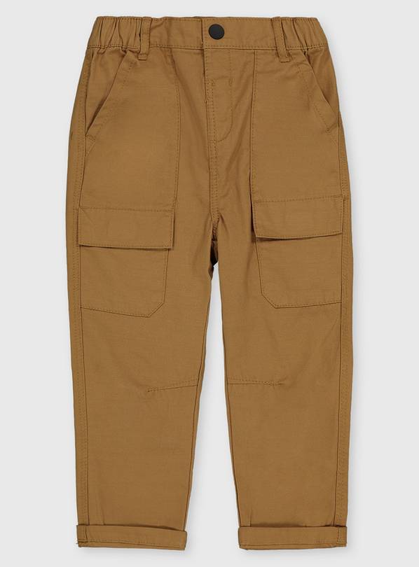 Ochre on sale cropped trousers