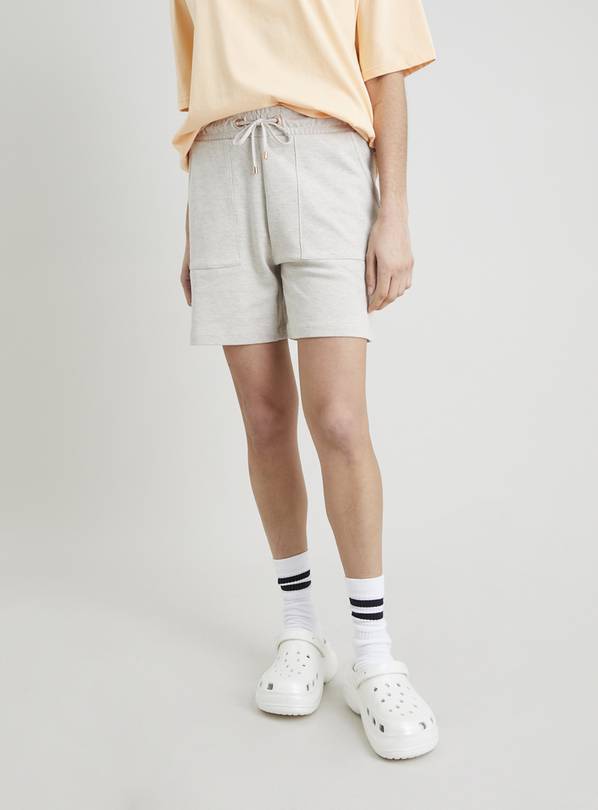 Buy Oatmeal Coord Jersey Shorts 8 Shorts Argos