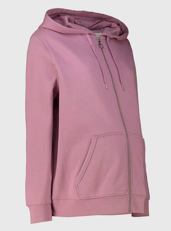 Maternity zip hoodie sales