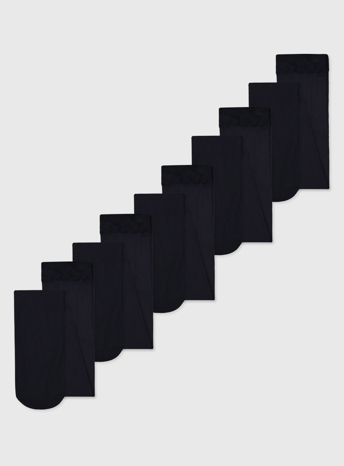 Navy 60 Denier Opaque Tights 5 Pack 4-5 years - Image 1 thumbnail