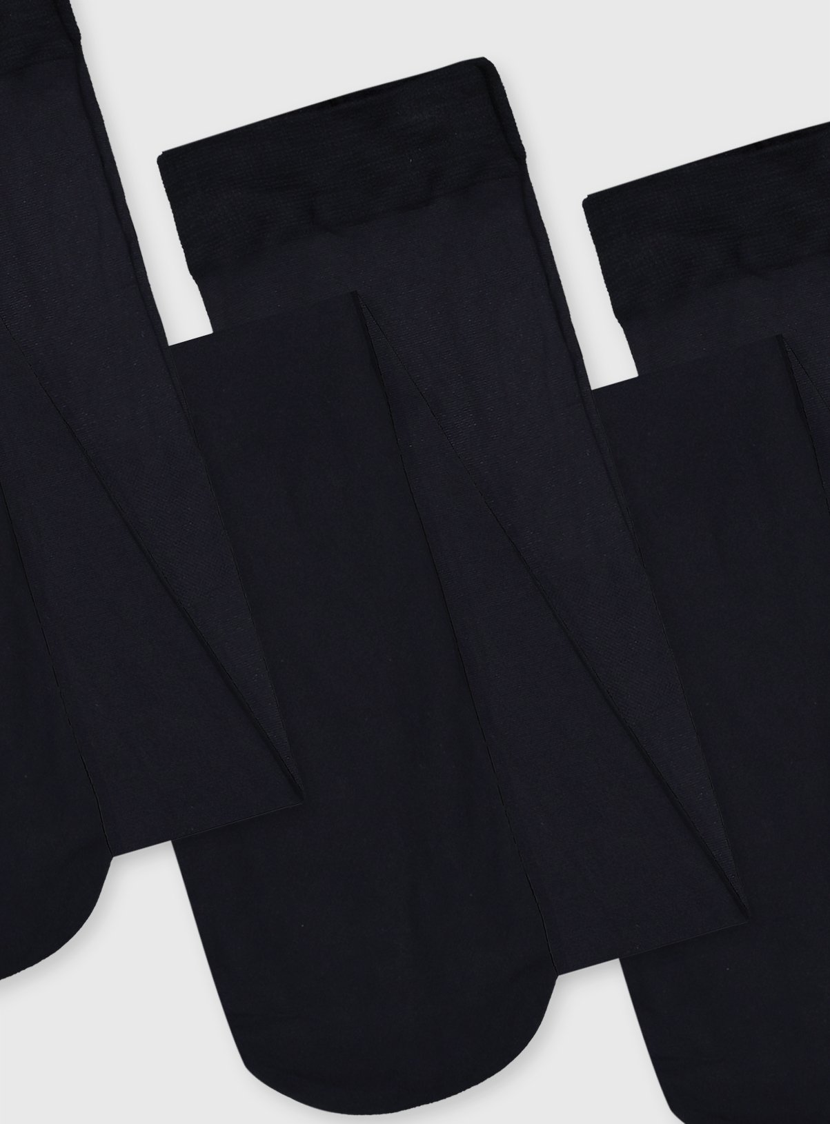 Navy 60 Denier Opaque Tights 5 Pack 4-5 years - Image 2 thumbnail