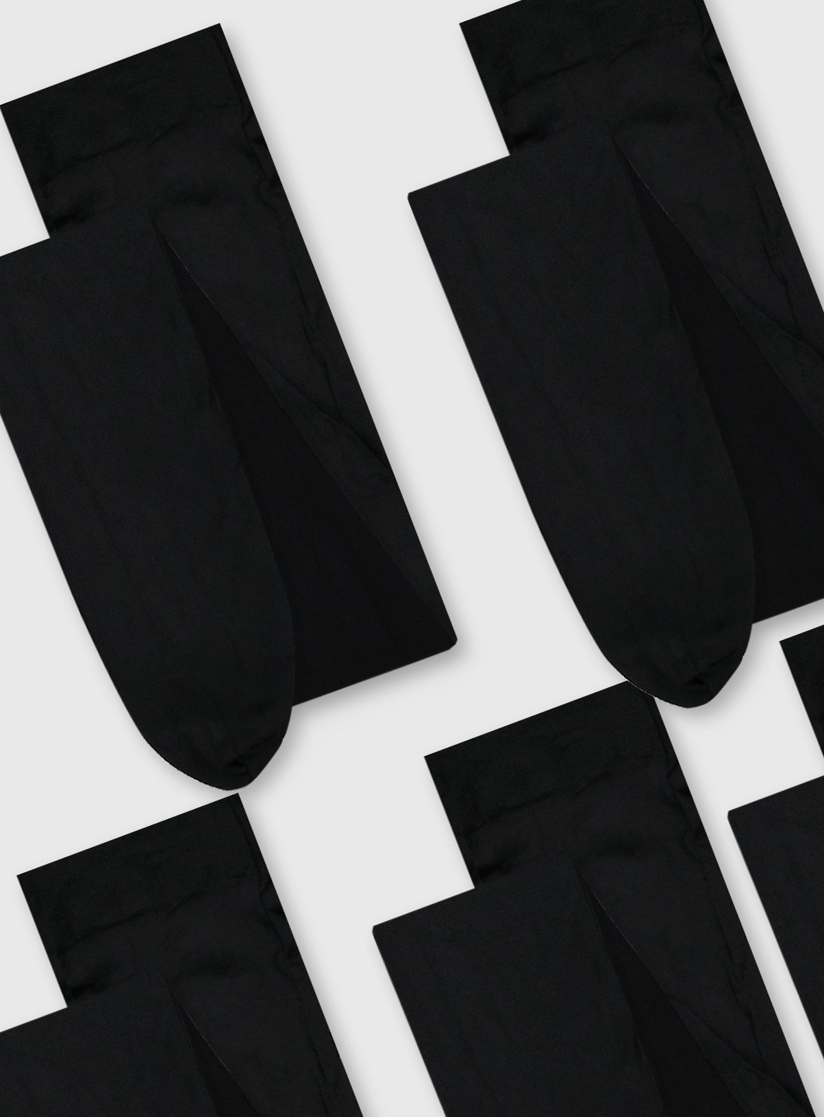 Black Opaque Tights 5 Pack 7-8 years - Image 2 thumbnail