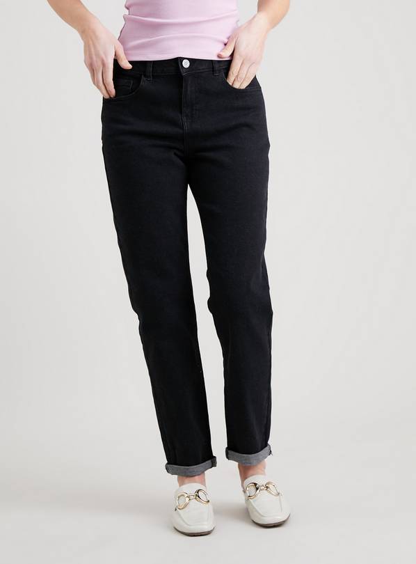 Buy Girlfriend Black Jeans 8 Jeans Argos