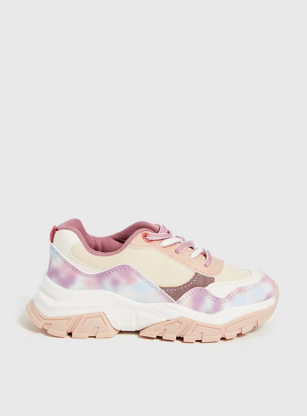 nike pink chunky trainers