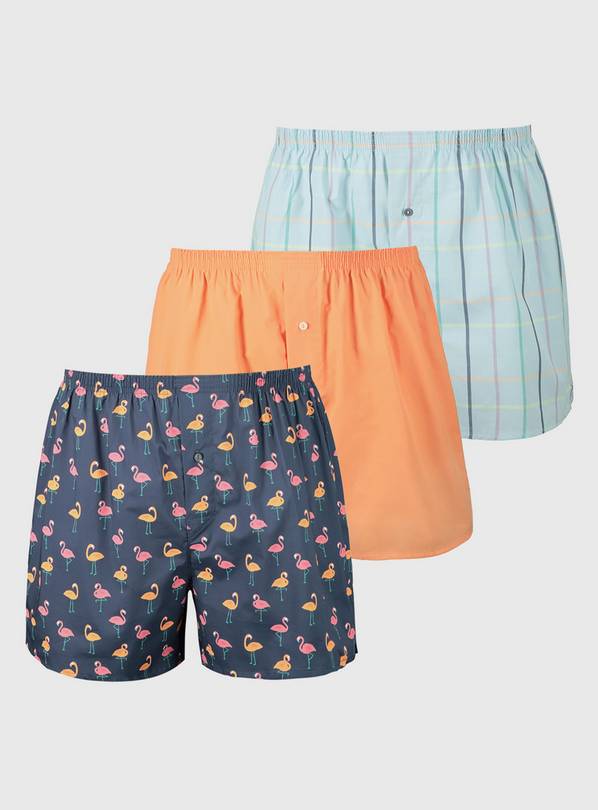 3 PACK WOVEN BOXERS