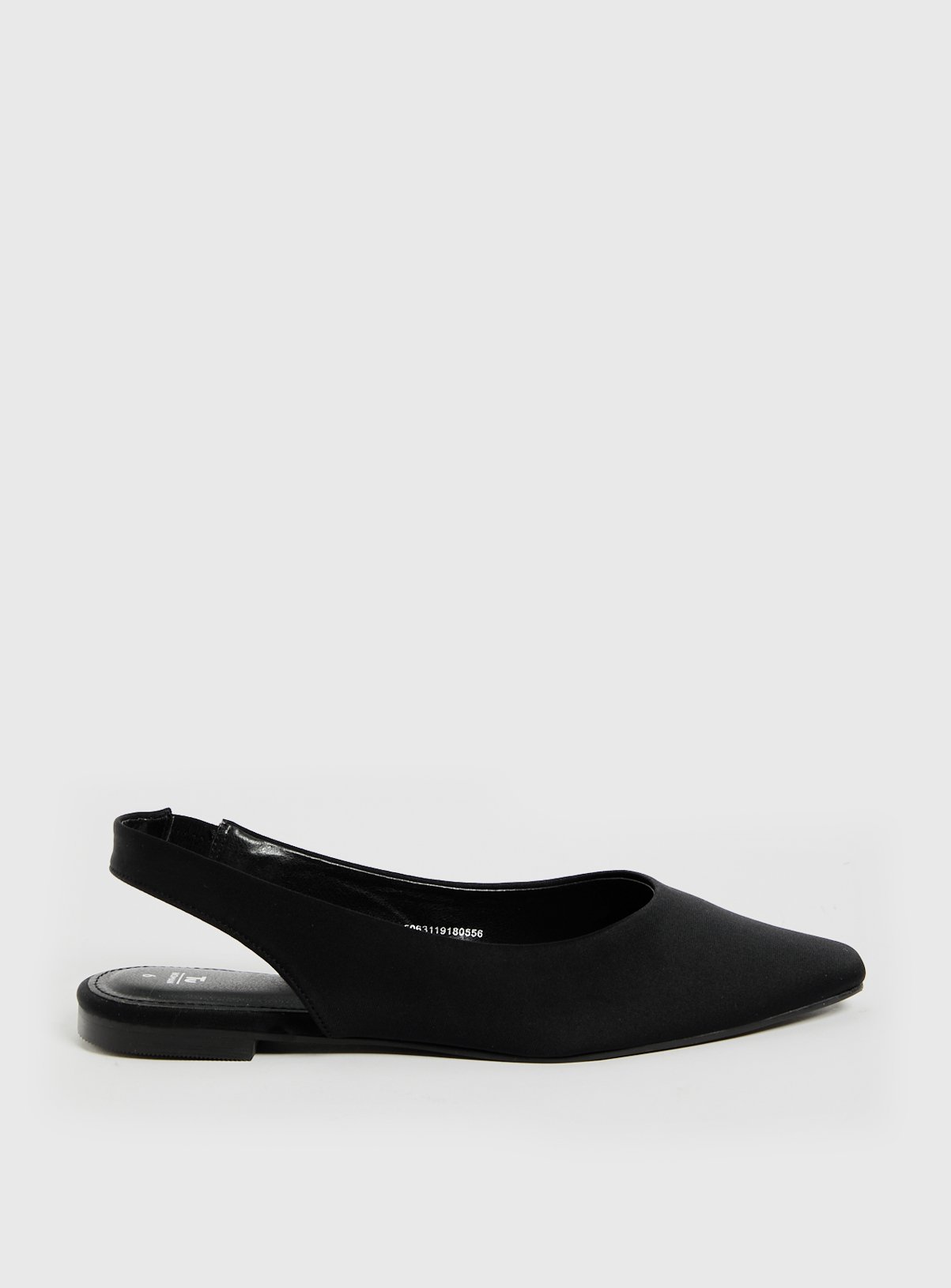 GG Slingback Flat Sandals black main image 1