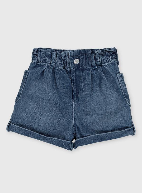 Buy Blue Denim Utility Shorts - 3-4 years | Skirts and shorts | Argos