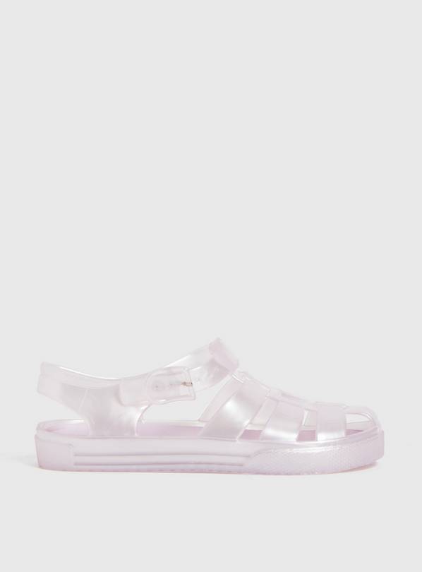 Buy Lilac Pearlescent Jelly Sandals 10 Infant Sandals and flip