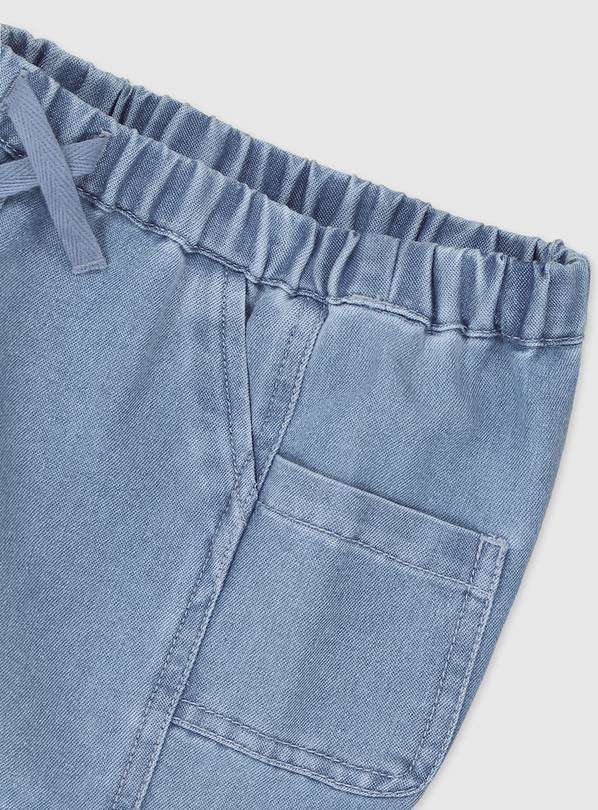 Denim shorts cheap 9-12 months