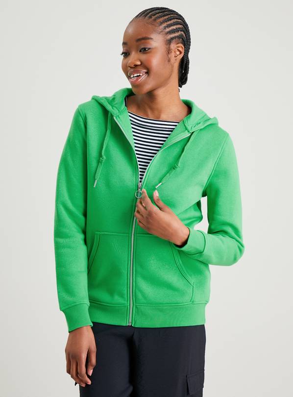 Buy Bright Green ZipThrough Hoodie XXL Hoodies and sweatshirts Argos