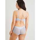 Buy A-GG Pastel Blue Recycled Lace Full Cup Non Padded Bra - 34A