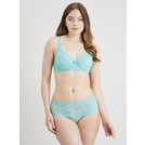 Buy A-GG Turquoise Recycled Lace Full Cup Non Padded Bra - 32A