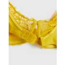 Buy A-GG Yellow Recycled Lace Full Cup Non Padded Bra - 32F