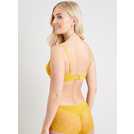 Buy A-GG Yellow Recycled Lace Full Cup Non Padded Bra - 34A