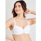 Buy A-E White Recycled Lace Full Cup Comfort Bra 32B, Bras