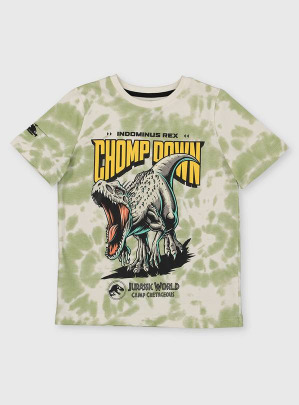 Plants Vs Zombies Ds Pyjama 3 Pièces Jurassic World - Haut Manches Courtes, Short Et Pantalon - Vert Dinosaure Pyjama Vert Polyester