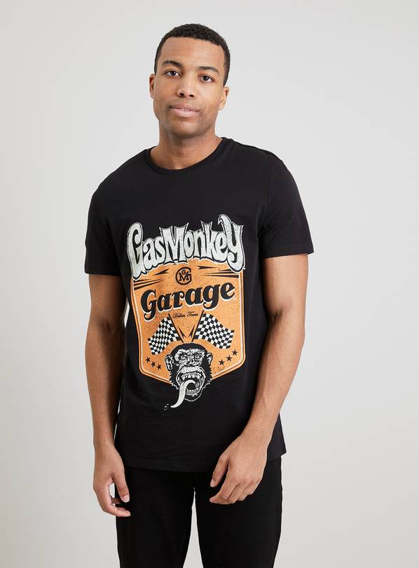 Buy Gas Monkey Black TShirt XXL Tshirts and polos Argos
