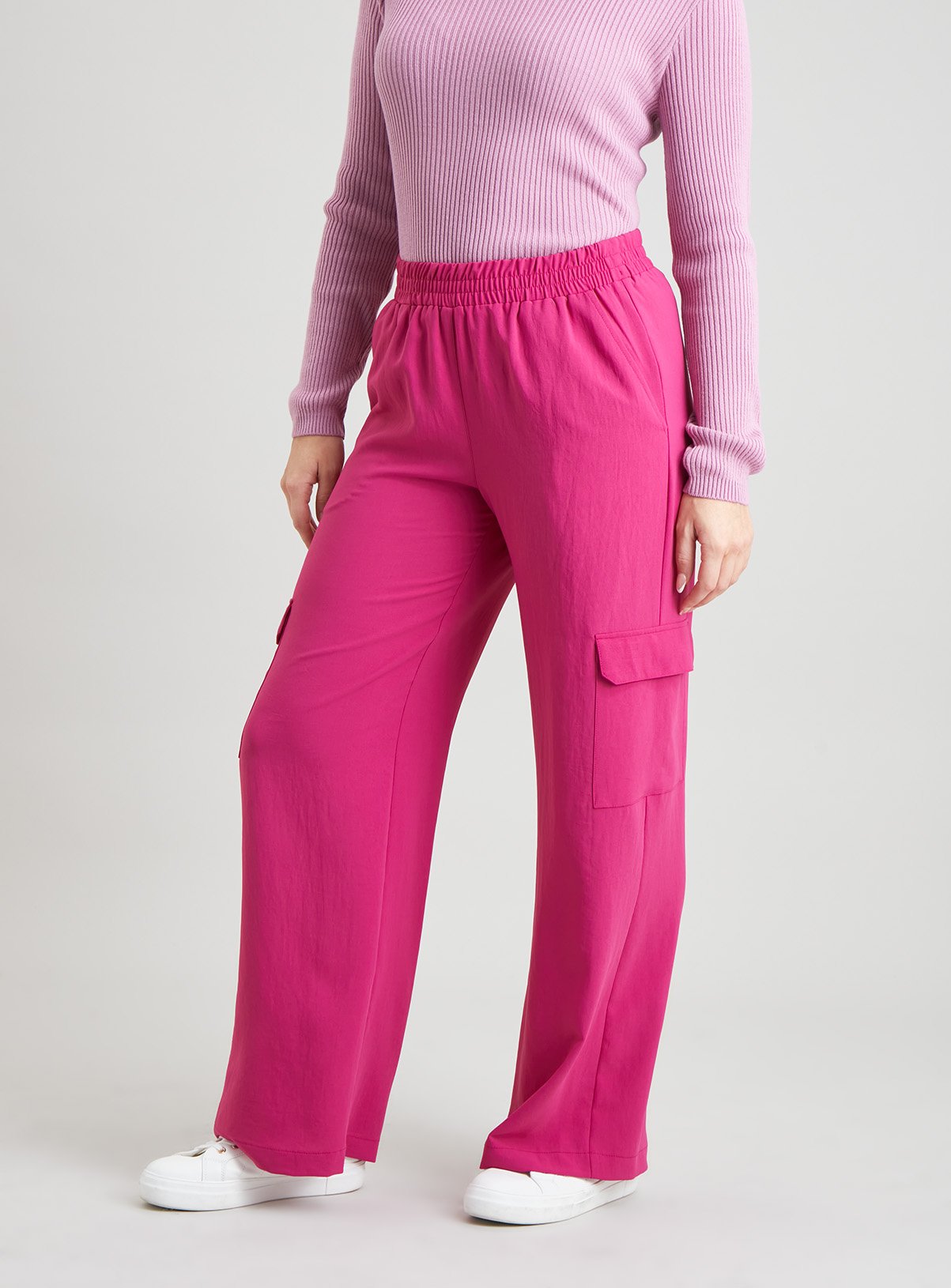 SKU: FLUID UTILITY TROUSER:Pink:18L - Image 1 thumbnail