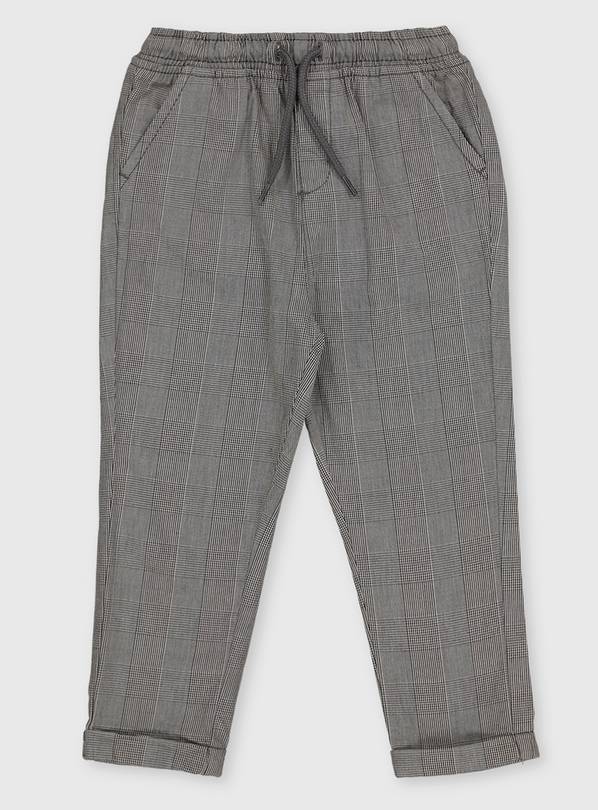 Smart on sale checkered joggers