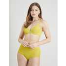 Buy A-GG Yellow Recycled Lace Full Cup Non Padded Bra - 38C | Bras | Argos