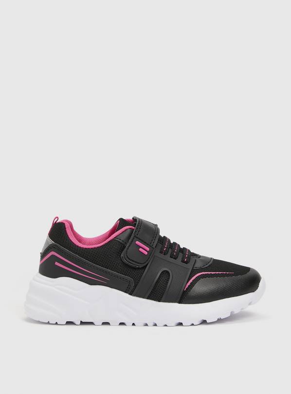 Infant girls hot sale black trainers