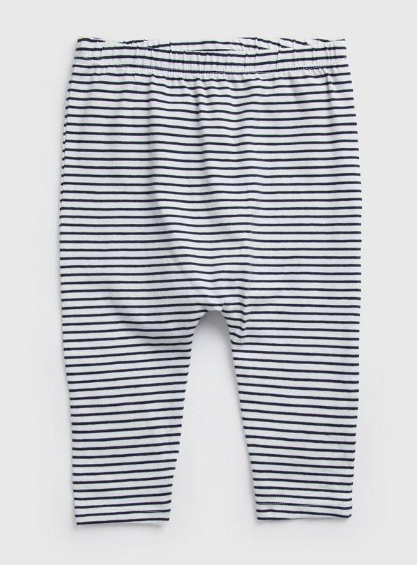Buy Mono Stripe Leggings 1218 months Trousers and leggings Argos